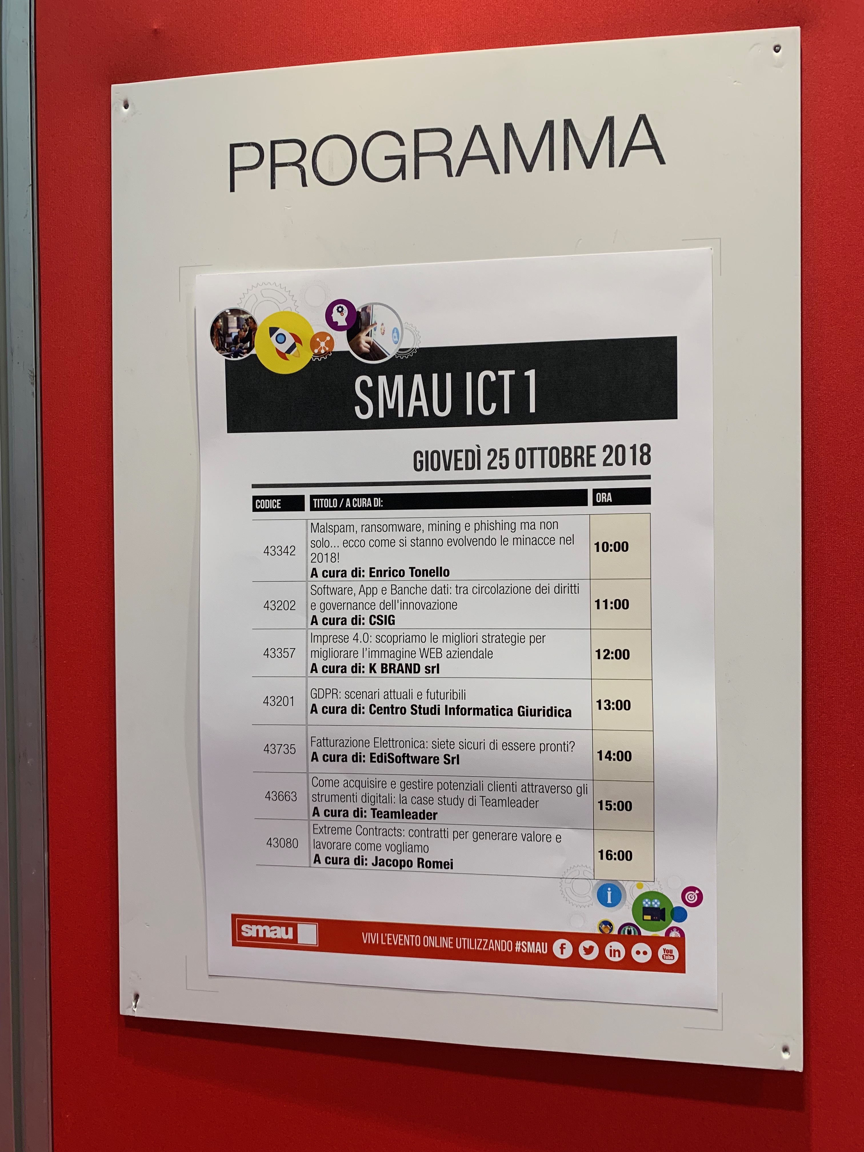 SERRAINO IGOR SMAU MILANO 2018